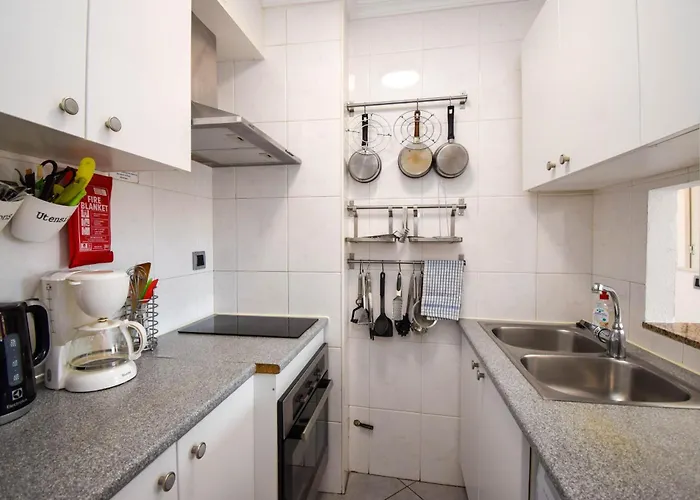 Ref 228 De 1 Con Vistas Al Mar En Primera Linea De Playa En Boliches Lägenhet Fuengirola